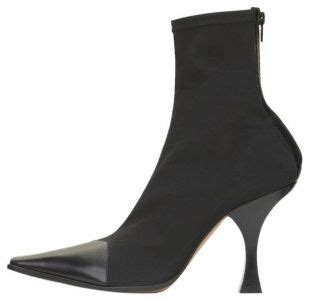 celine madame ankle boots in calfskin and gros grain stretch|celine ankle boots.